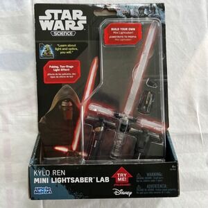 Star Wars Science Kylo Ren Mini Lightsaber Lab Uncle Milton STEM Kit 15184 New